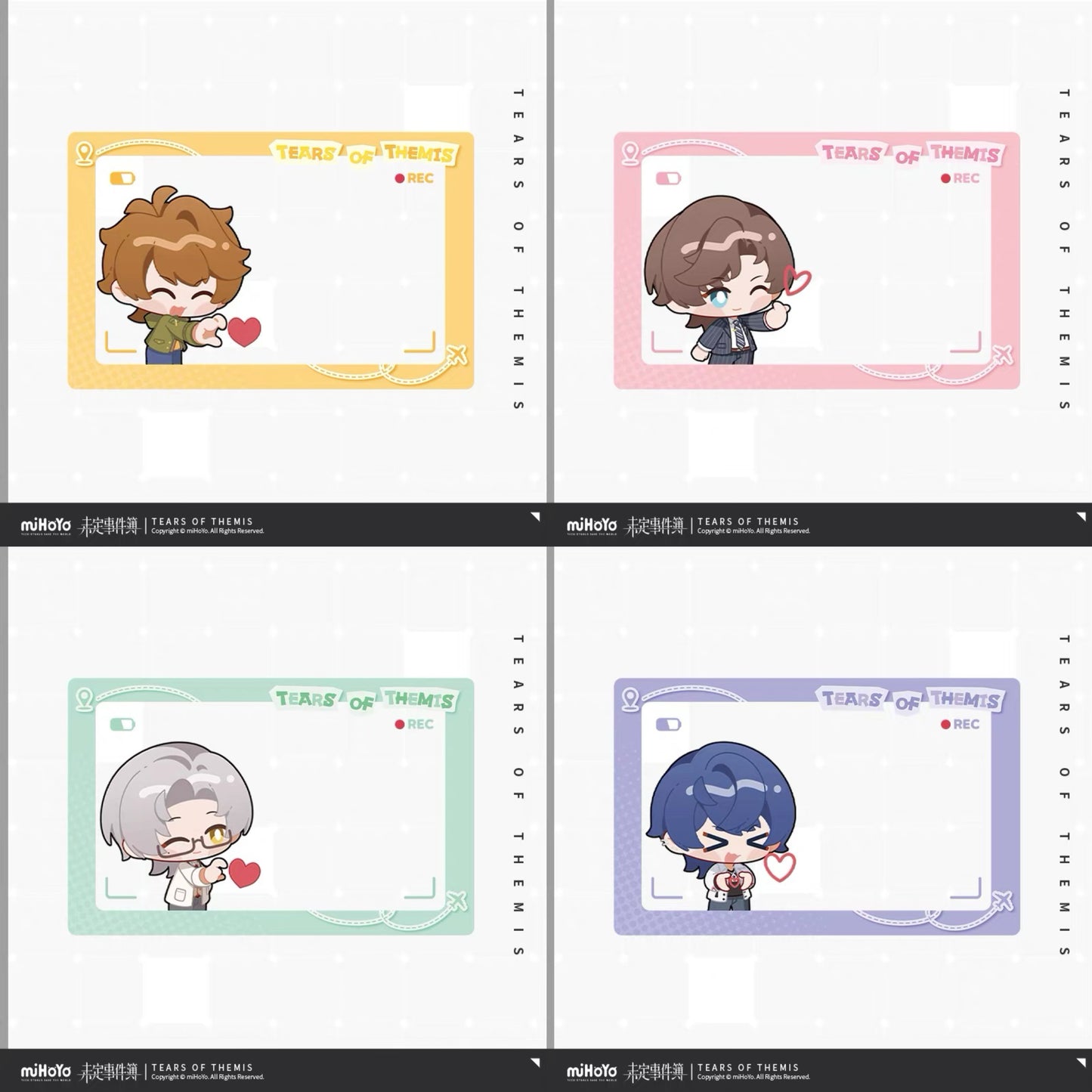 (Pre-order) Tears of Themis/未定事件簿 - [You & Me] 你我之间 Complimentary Gift - PET Card
