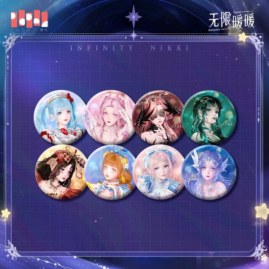 (Pre-order) INFINITY NIKKI/无限暖暖 - [Whimsical Dreamscapes 绮梦异想集系列] - Badge/Pin (Random)