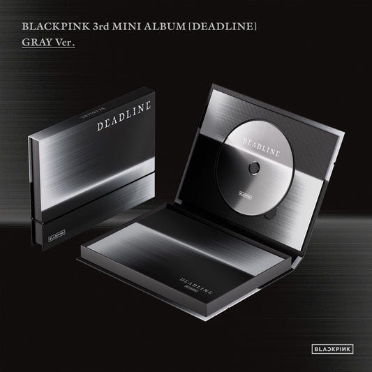 (Pre-order) BLACKPINK - 3rd Mini Album [DEADLINE] (GREY Ver.)