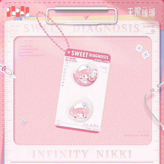 (Pre-order) INFINITY NIKKI/无限暖暖 - [Sweet Diagnosis 甜蜜诊断系列] - Mini Badge/Pin Set