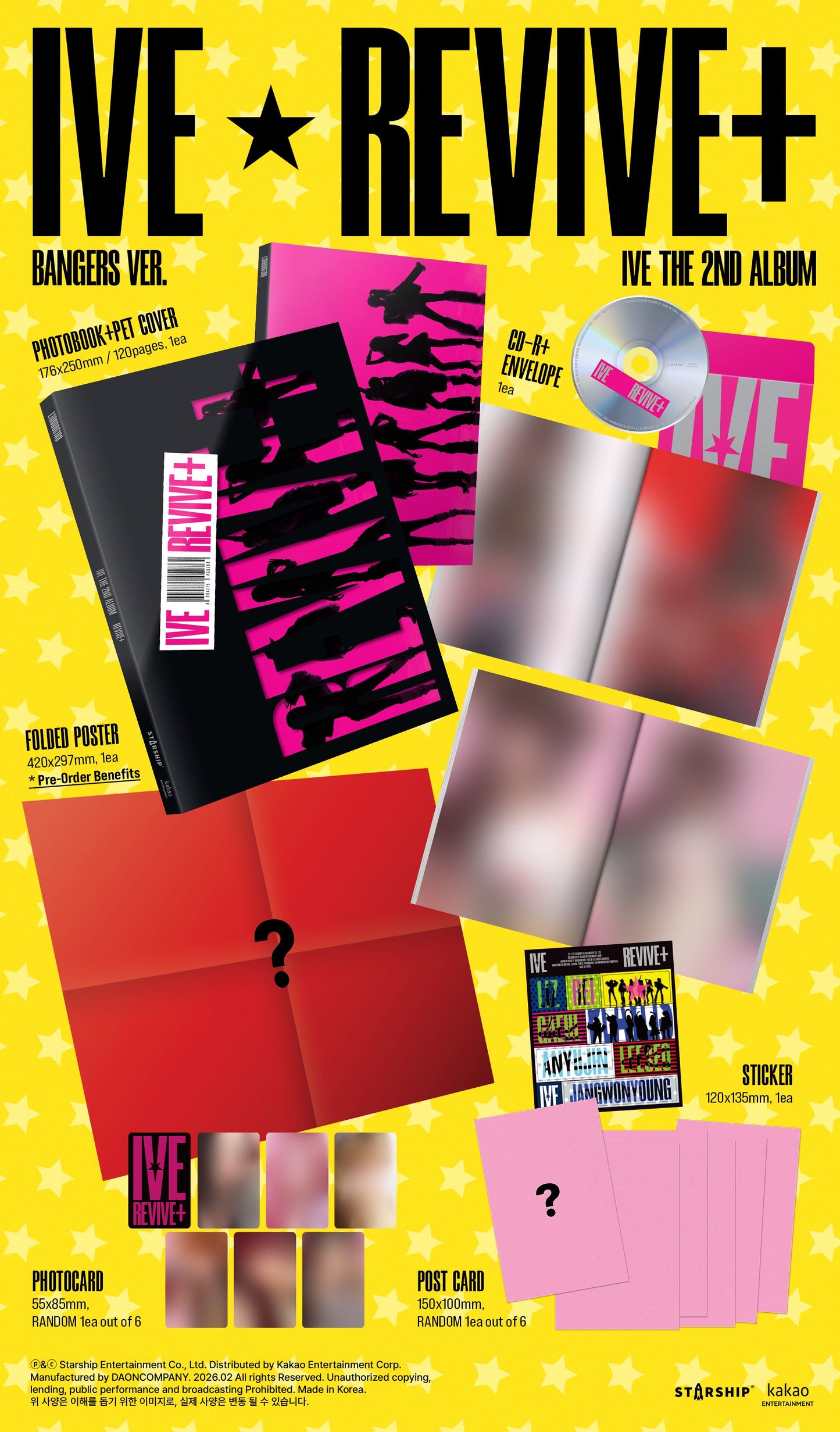 (Pre-order) IVE -The 2nd Album [REVIVE+]