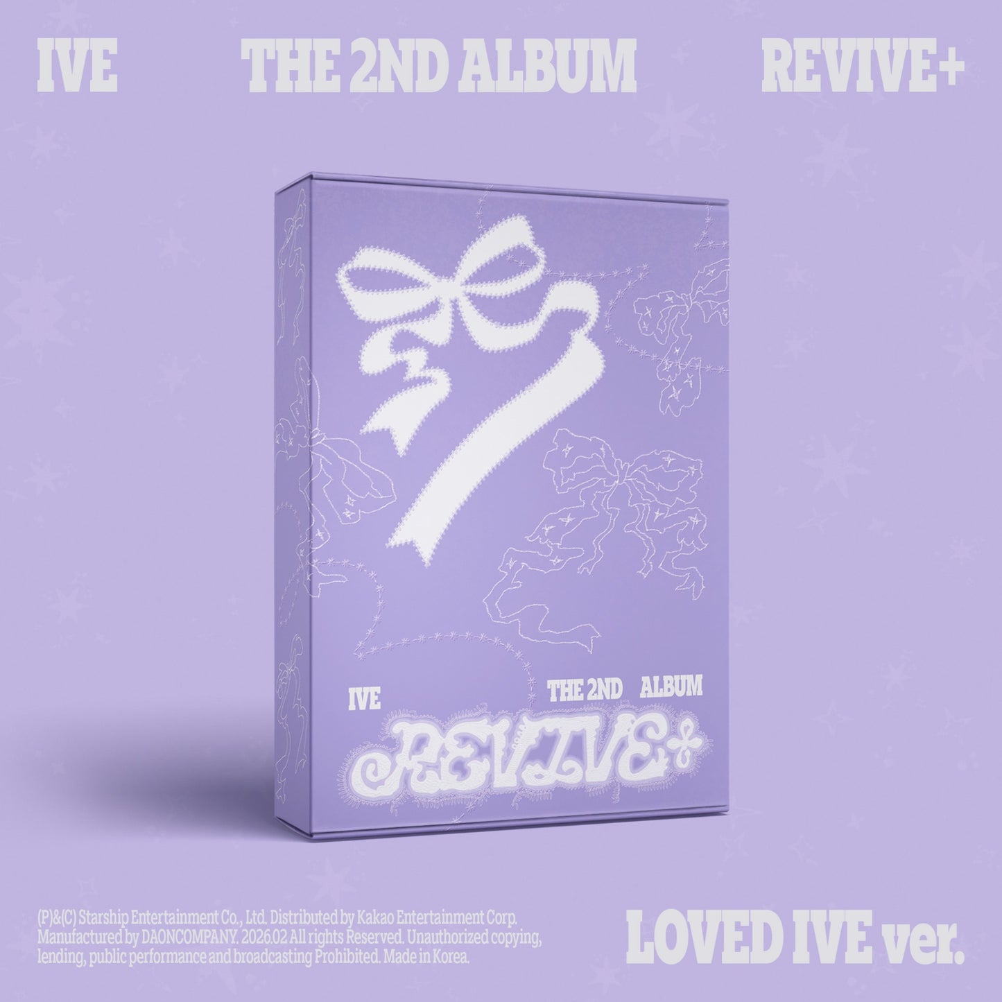 (Pre-order) IVE -The 2nd Album [REVIVE+] (LOVED IVE VER.)