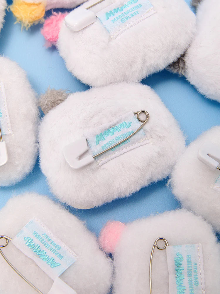 (Pre-order) PLAVE x LINEFRIENDS - MMMM BABY ROOM - PLUSH BADGE (10 TYPES RANDOM)