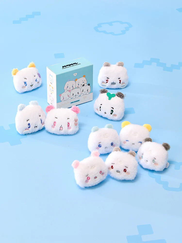 (Pre-order) PLAVE x LINEFRIENDS - MMMM BABY ROOM - PLUSH BADGE (10 TYPES RANDOM)