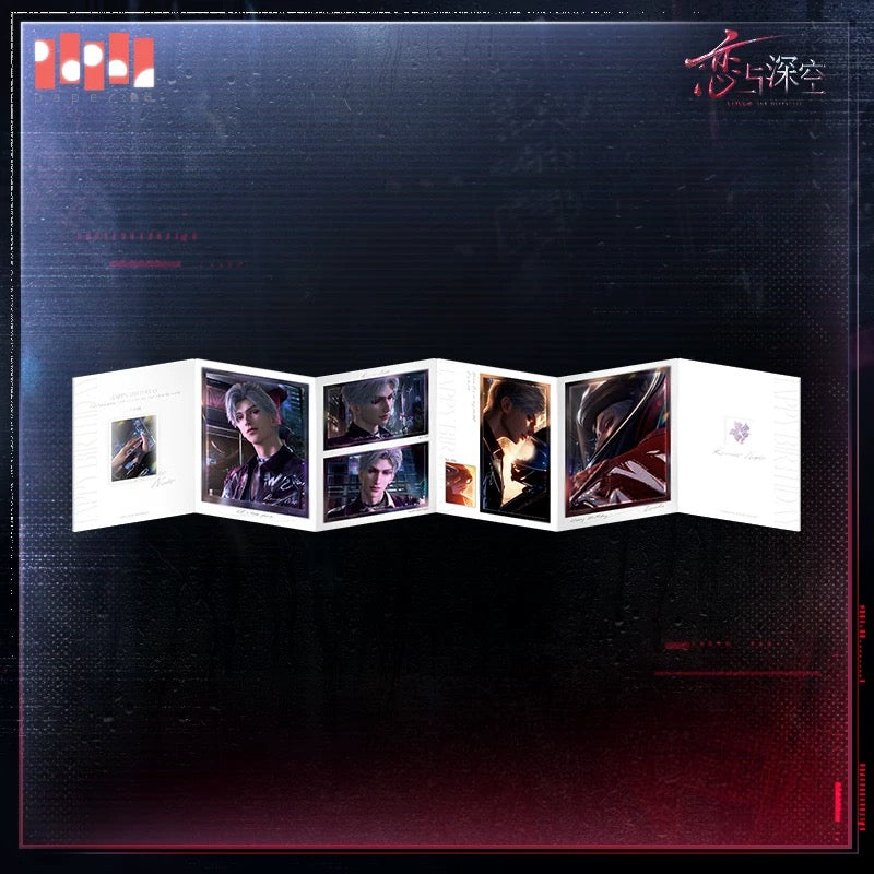 (Pre-order) Love and Deepspace - Sylus 秦彻 2026 Birthday - Translucent Film Foldout Booklet