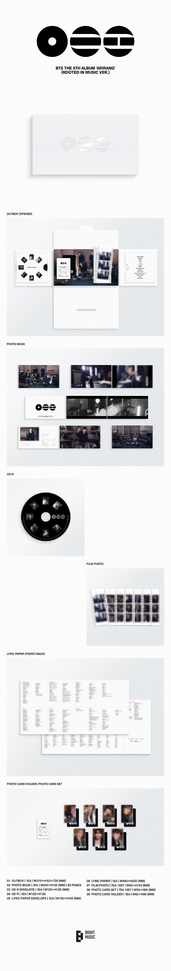 BTS - The 5th Album [ARIRANG] (STANDARD VER.)