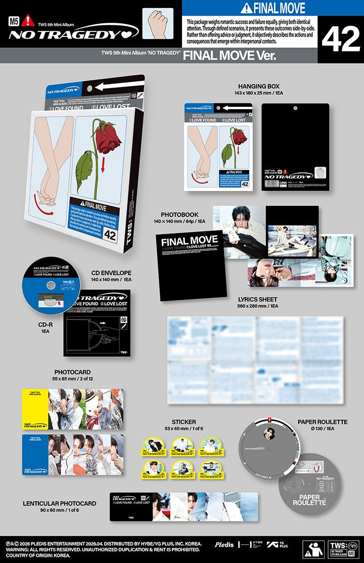 TWS - 5th Mini Album [NO TRAGEDY]