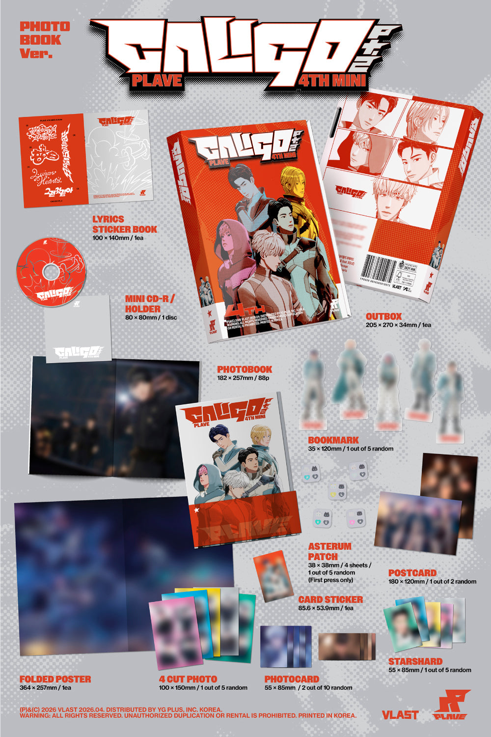 PLAVE - 4th Mini Album [Caligo Pt.2] (Photobook ver.)