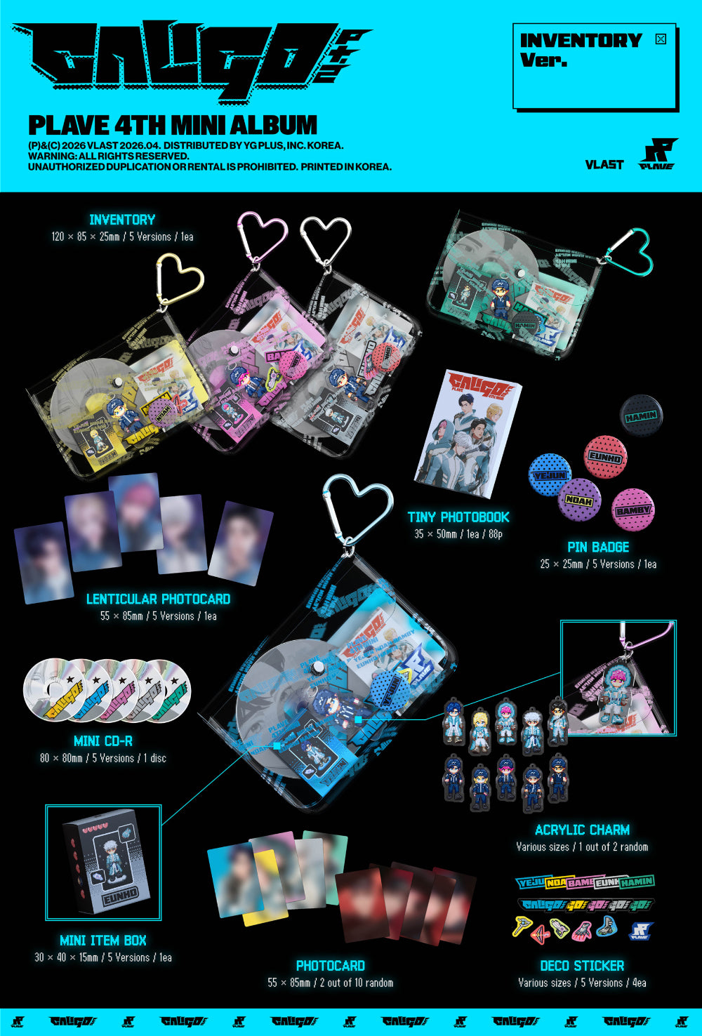 PLAVE - 4th Mini Album [Caligo Pt.2] (Inventory ver.)