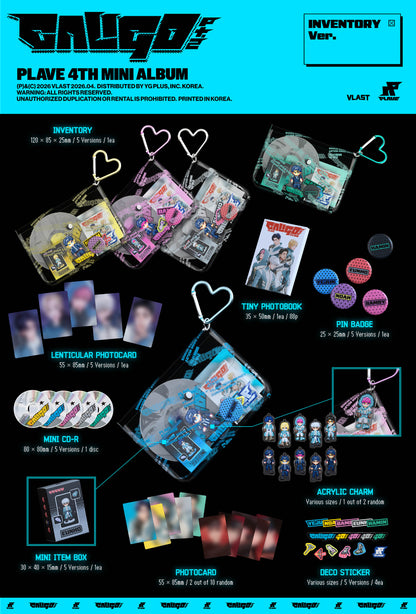 PLAVE - 4th Mini Album [Caligo Pt.2] (Inventory ver.)