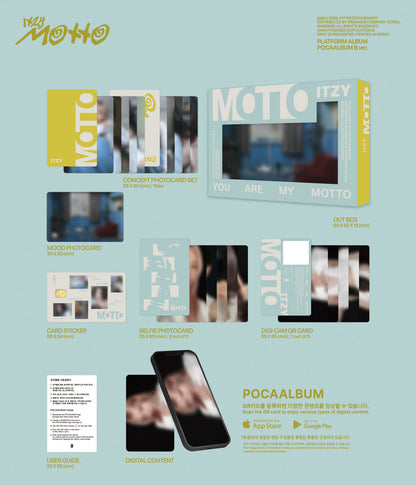 (Pre-order) ITZY - [Motto] (POCAALBUM ver.)