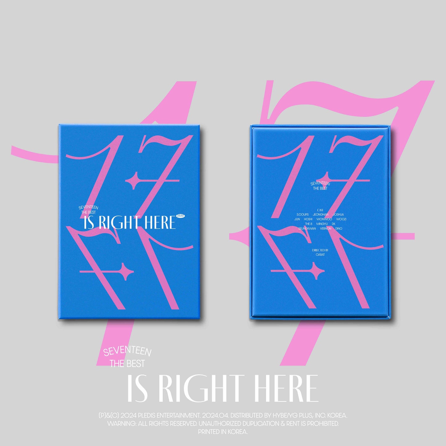 SEVENTEEN - Best Album [17 Is Right Here] (Dear ver.)