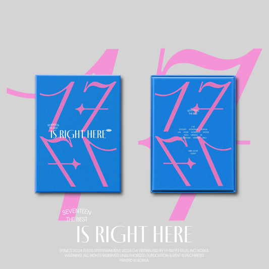 SEVENTEEN - Best Album [17 Is Right Here] (Dear ver.)