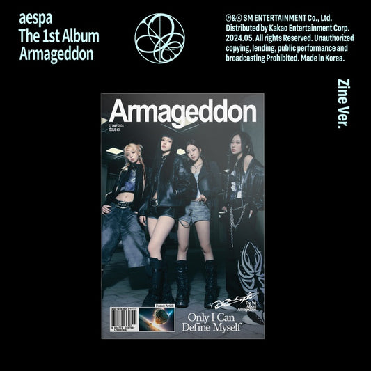 AESPA - The 1st Album [Armageddon] (Zine ver.)