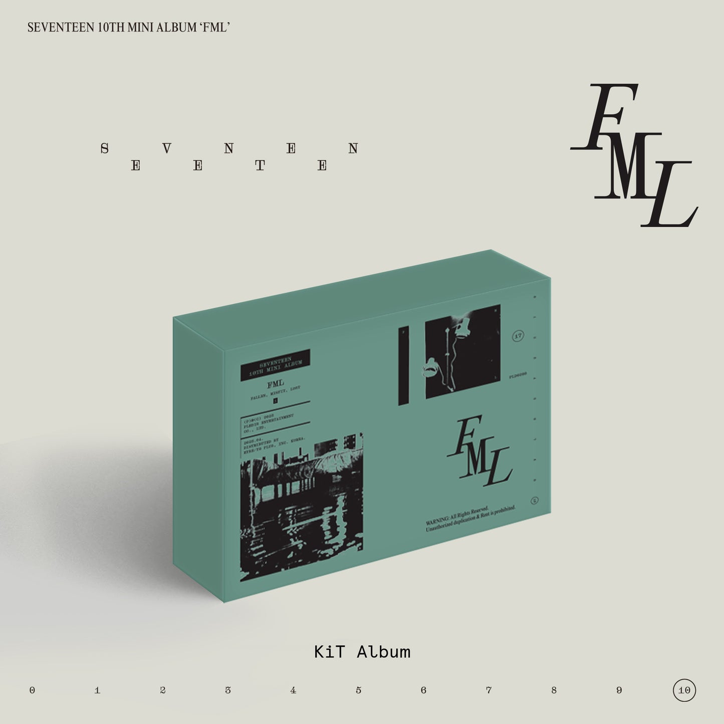 SEVENTEEN - 10th Mini Album [FML] (Kit ver.)