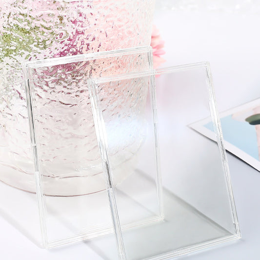 Brick Acrylic Transparent Photo Card Holder (2PCS)