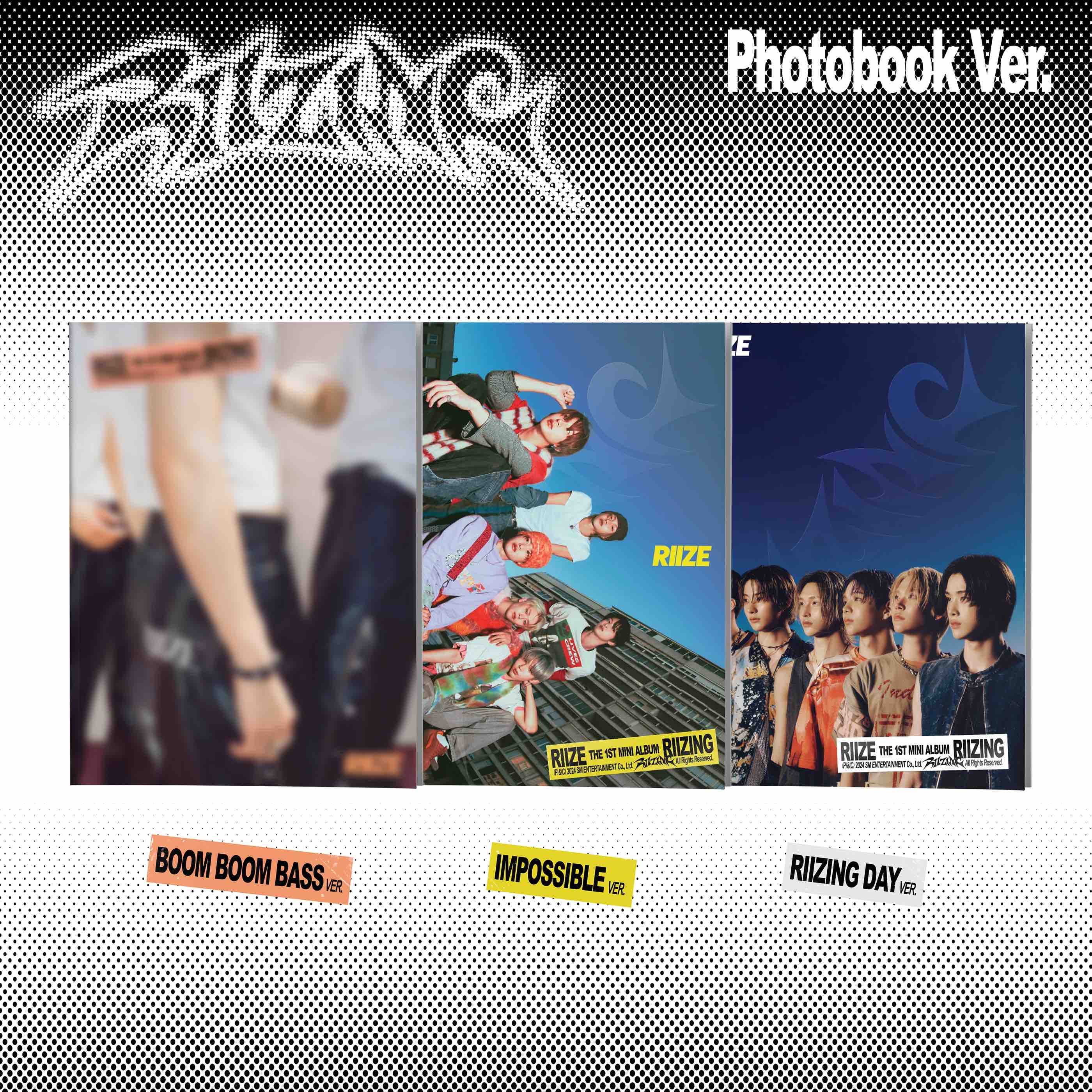♡　RIIZE B RIIZE - The 1st Mini Album [Riizing] (Photobook ver