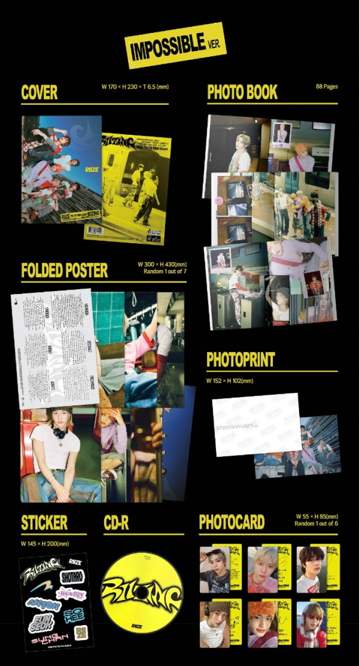 RIIZE - The 1st Mini Album [Riizing] (Photobook ver