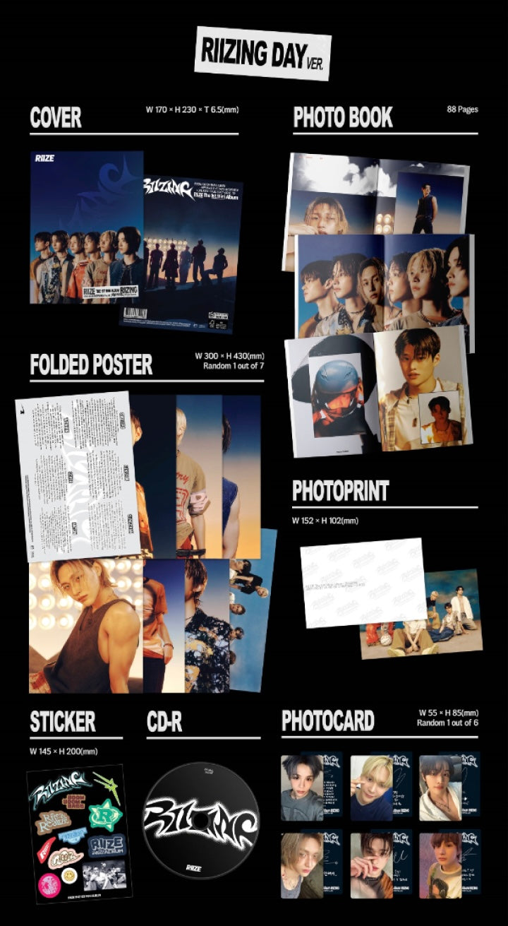RIIZE - The 1st Mini Album [Riizing] (Photobook ver