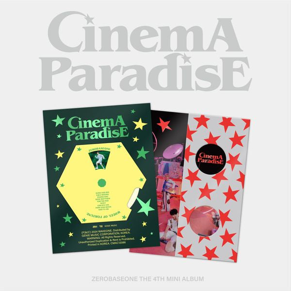 ZEROBASEONE(ZB1) - The 4th Mini Album [Cinema Paradise] (Photobook ver.)