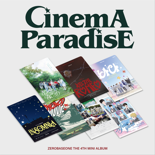 ZEROBASEONE(ZB1) - The 4th Mini Album [CINEMA PARADISE] (ZEROSE ver.) (Random)