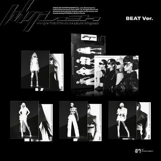 (Pre-order) AESPA - 5th Mini Album [Whiplash] (Beat ver.)