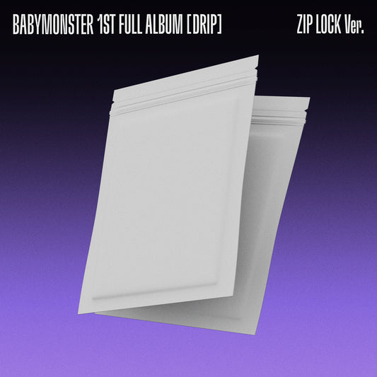 (Pre-order) BABYMONSTER - 1st Full Album [DRIP] (ZIP LOCK Ver.)