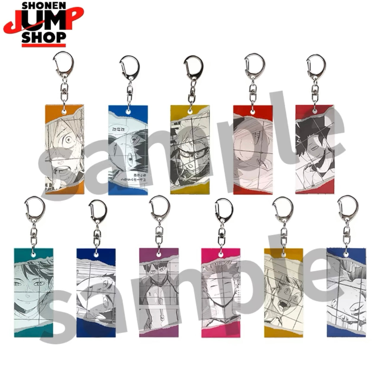 Haikyu!! - SHONEN JUMP SHOP Acrylic Keychain - Net ver. (Random)