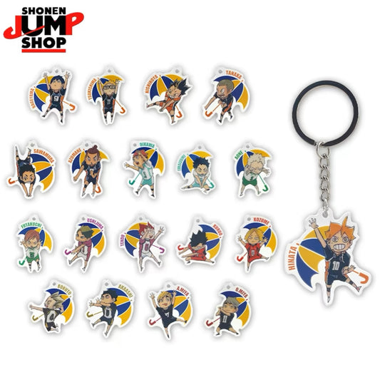 Haikyu!! - SHONEN JUMP SHOP Acrylic Keychain - Umbrella ver. (Random)