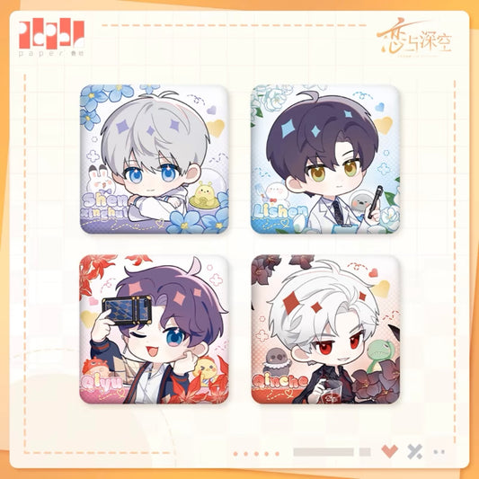 (Pre-order) Love and Deepspace - 临空Q报系列 Q-Version Badge