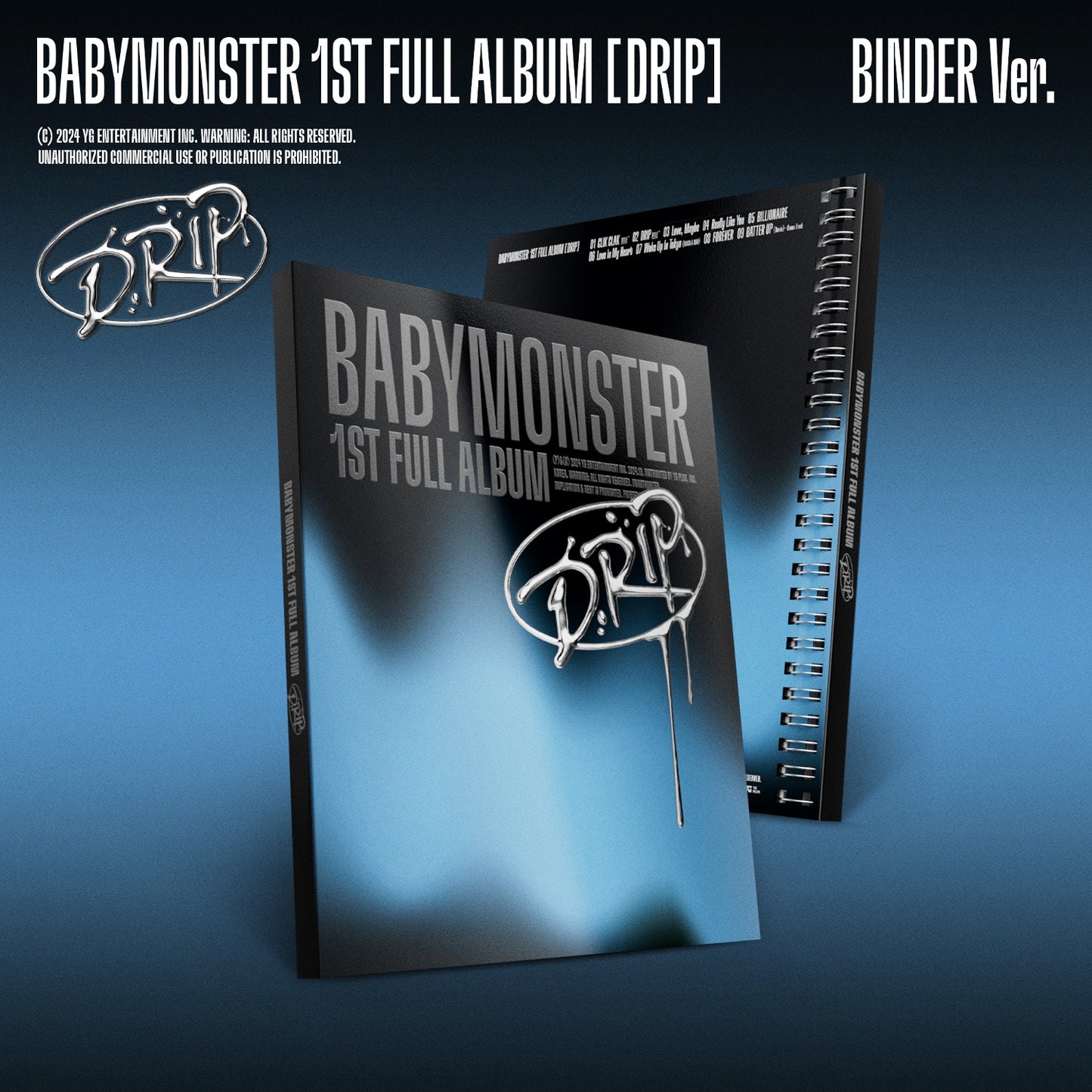 BABYMONSTER - 1st Full Album [DRIP] (BINDER Ver.)