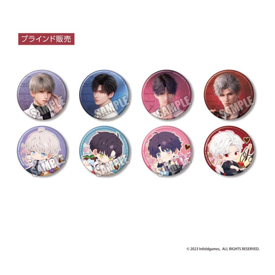 (Pre-order) Love and Deepspace X SWEET PARADISE - Badges All 8 Types (Random) (Early Bird Price)