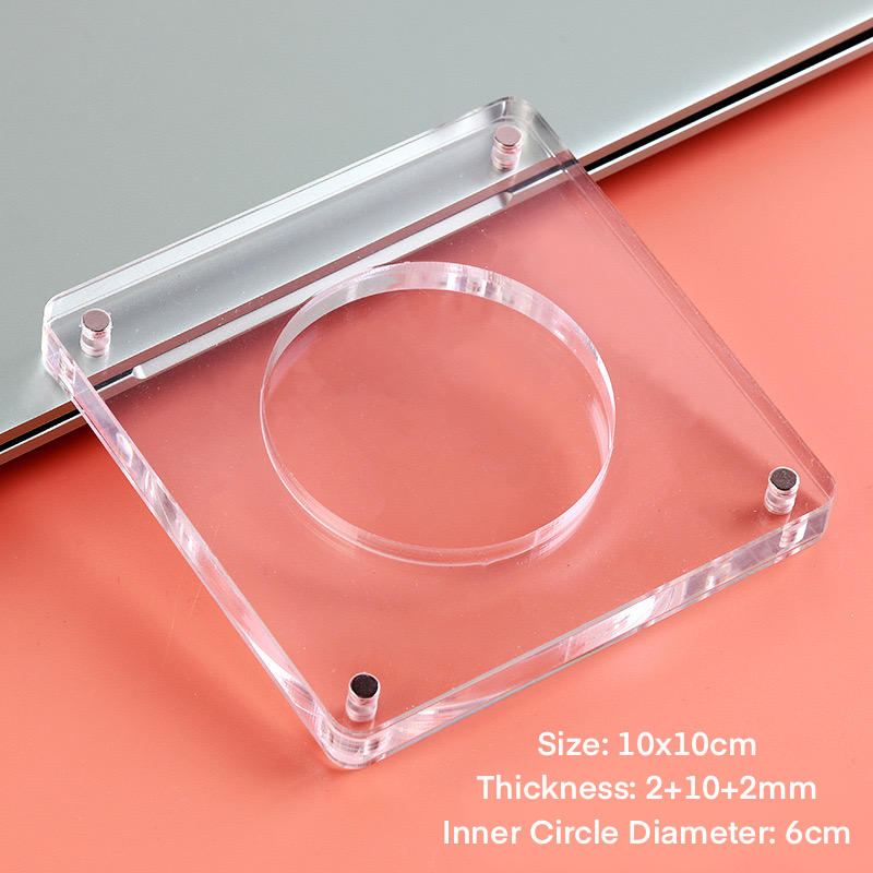 Badges Transparent Acrylic Display Frame