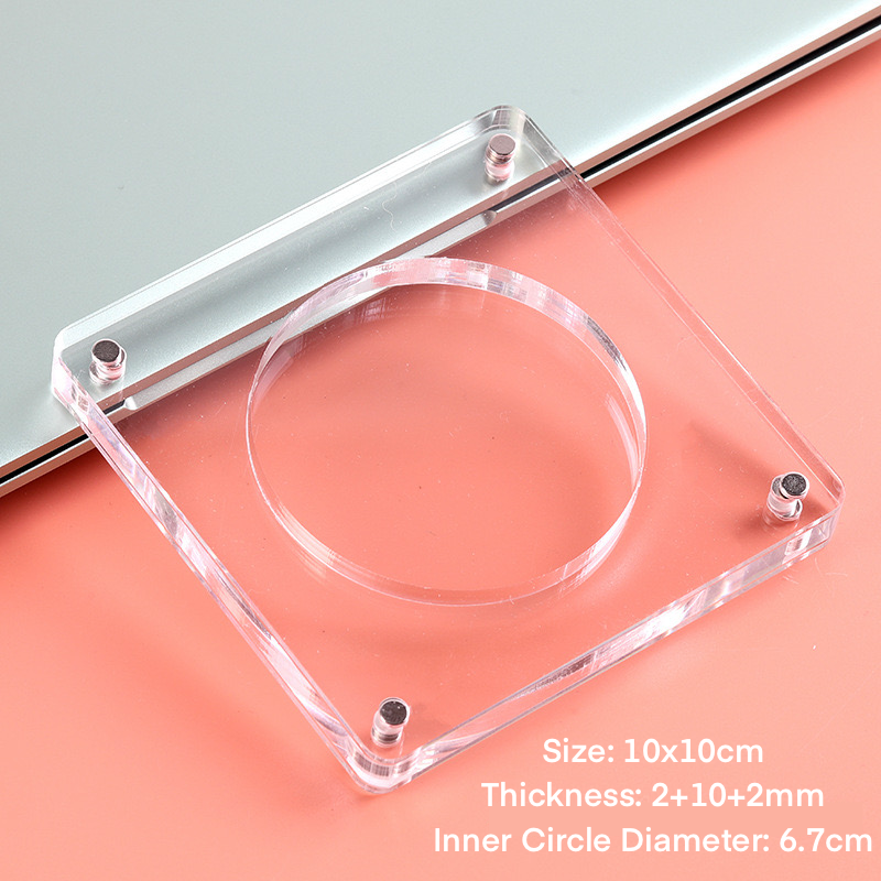 Badges Transparent Acrylic Display Frame