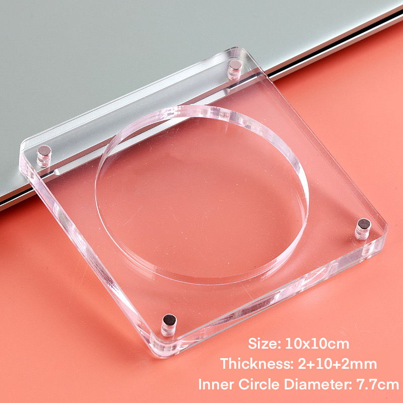 Badges Transparent Acrylic Display Frame