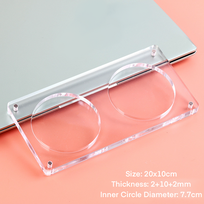 Badges Transparent Acrylic Display Frame