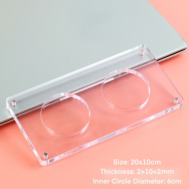 Badges Transparent Acrylic Display Frame