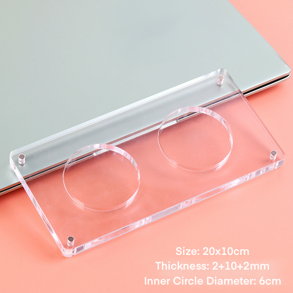 Badges Transparent Acrylic Display Frame
