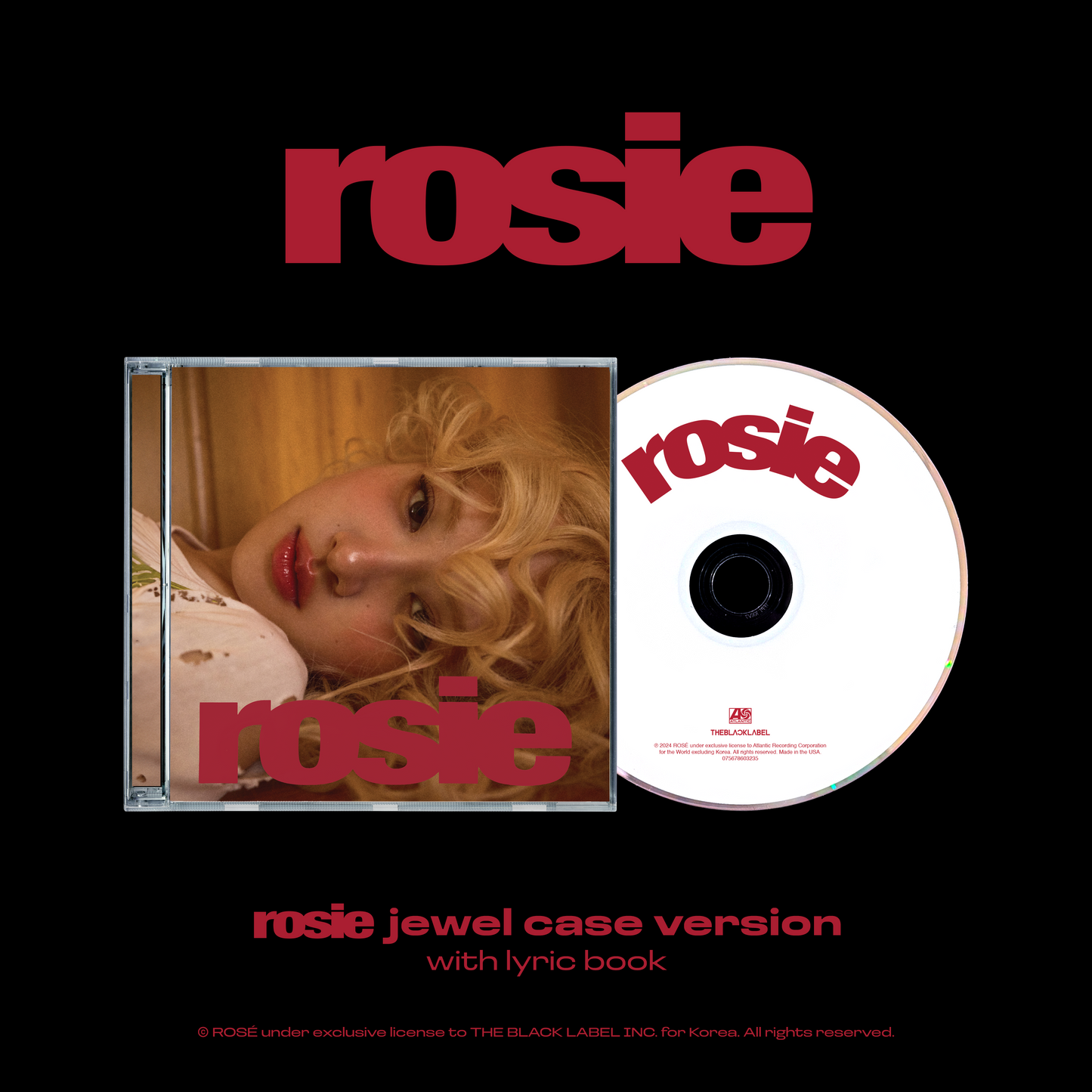 ROSÉ - First Studio Album [rosie] (Jewel ver.)