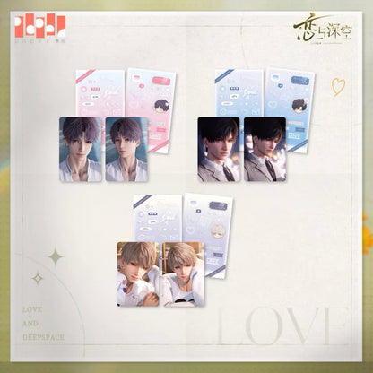 Love and Deepspace - [Lingering Gaze] Series - Photocard Set (All 3 Types)