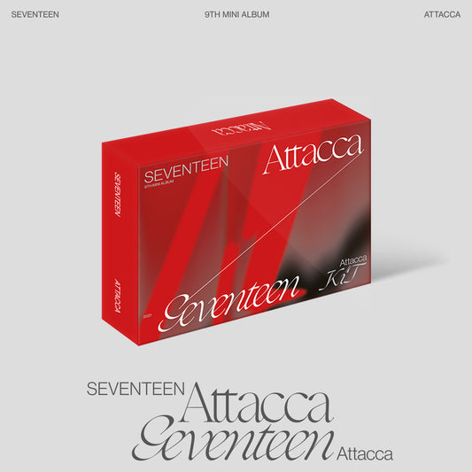 SEVENTEEN - 9th Mini Album [Attaca] (Kit ver.)