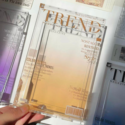 [TREND] Magazine - 6in Acrylic Postcard Display Frame (Large)