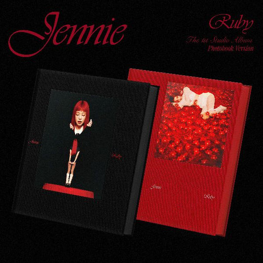 (Pre-order) JENNIE - The 1st Studio Album [Ruby] (Photobook ver.)