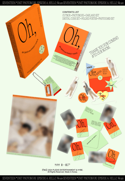 SEVENTEEN - Unit Photobook [EPISODE A,B]