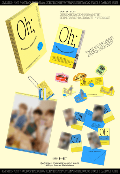 SEVENTEEN - Unit Photobook [EPISODE A,B]