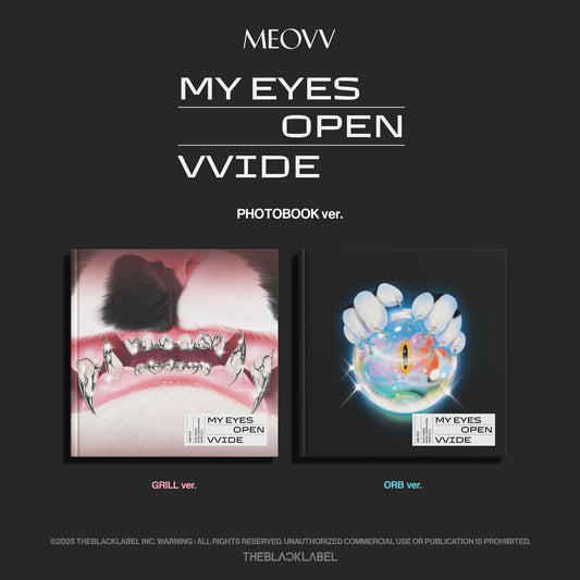(Pre-order) MEOVV - 1st EP Album [MY EYES OPEN VVIDE] (Photobook ver.)