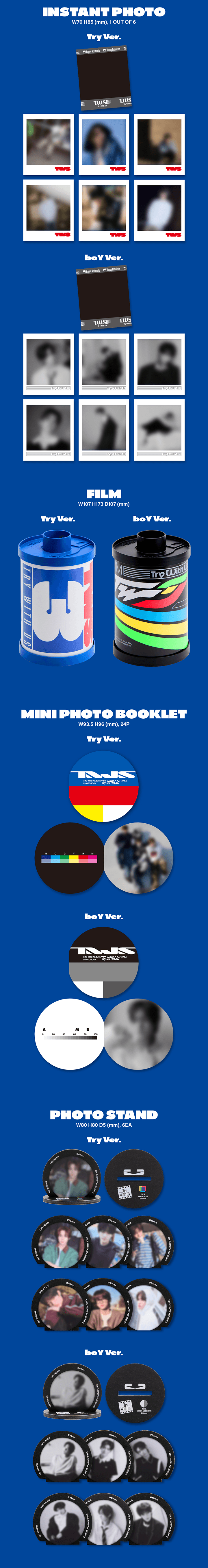 (Pre-order) TWS - 3rd Mini Album [TRY WITH US]