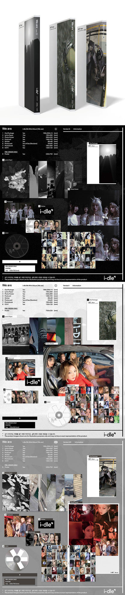 I-DLE - 8th Mini Album [We are] (Photobook ver.)