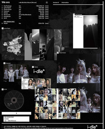 I-DLE - 8th Mini Album [We are] (Photobook ver.)