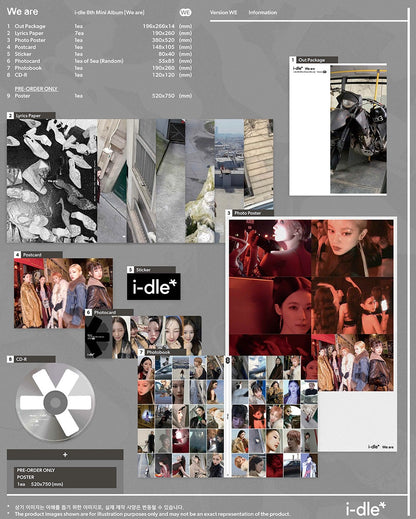 I-DLE - 8th Mini Album [We are] (Photobook ver.)